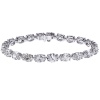 OVAL STRAIGHT LINE BRACELET