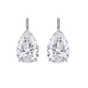 PEAR MELEE WIRE DROP EARRINGS