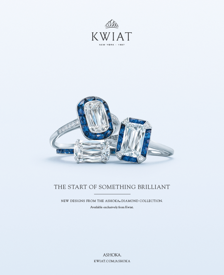 Kwiat ASHOKA Sapphire Diamond Engagement Rings
