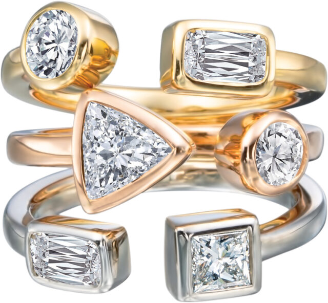 ASHOKA Tricolore Ring R6430