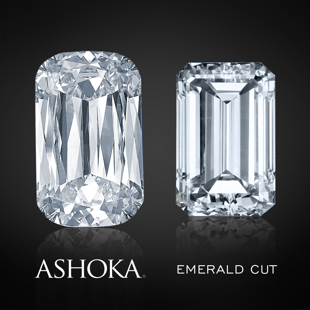 ASHOKA vs emerald cut