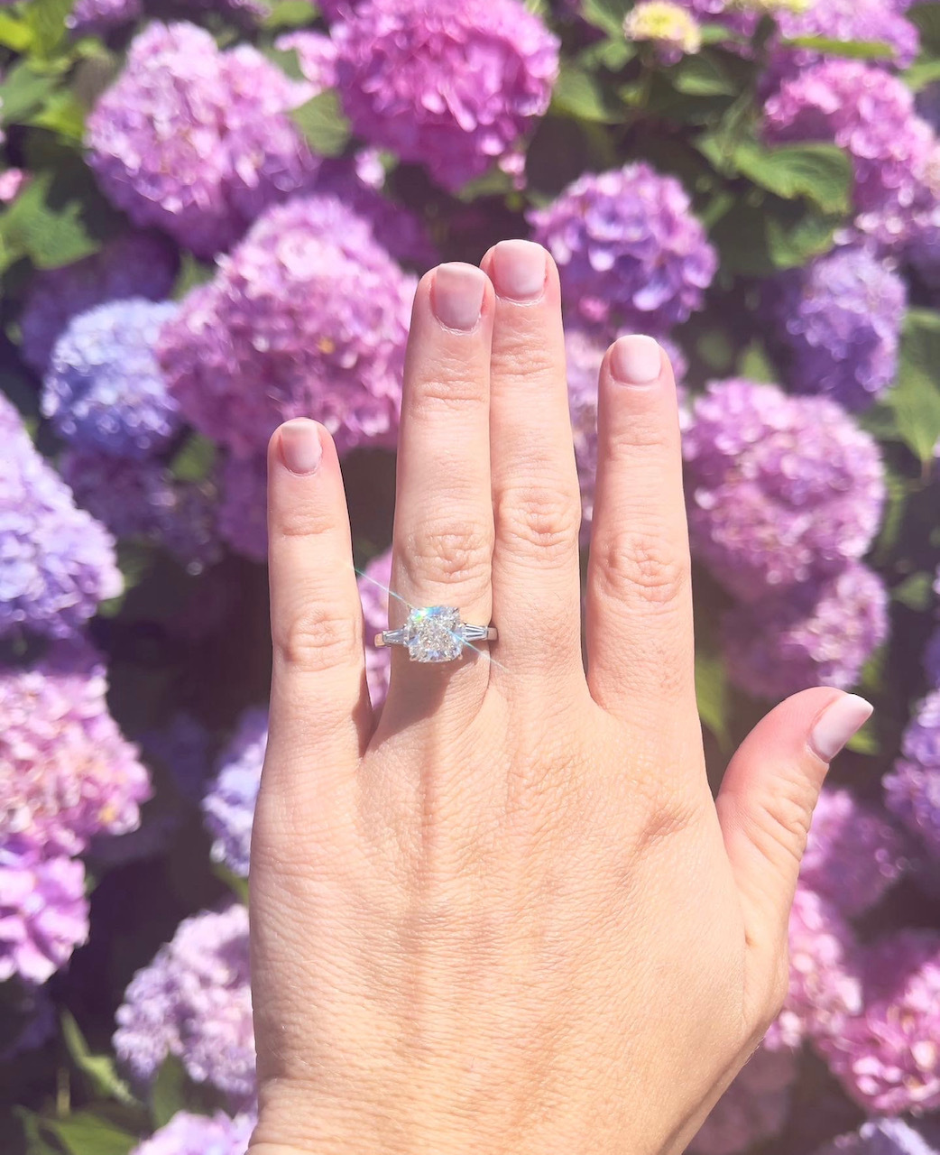 Tiffany Trilli Diamond Engagement Ring by William Goldberg