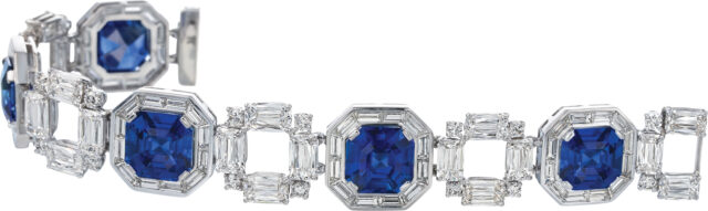 ASHOKA Cube Sapphire Bracelet B1334