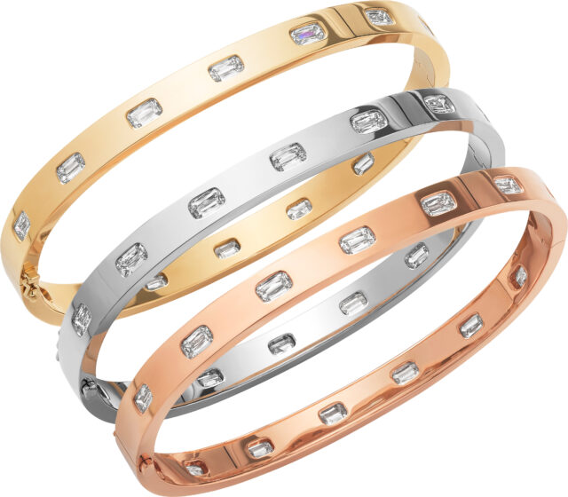 Ashoka amour burnished bangle bracelets