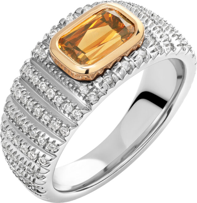 Ashoka fancy color ring r6620