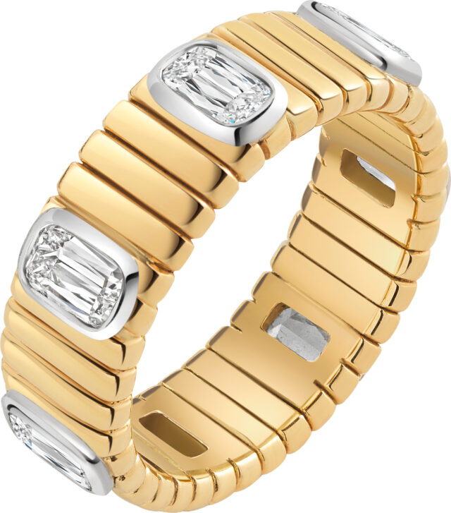 Ashoka milano 7 bezel ring r6738