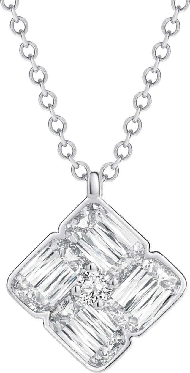 Ashoka weave bezel set pendant pd1283