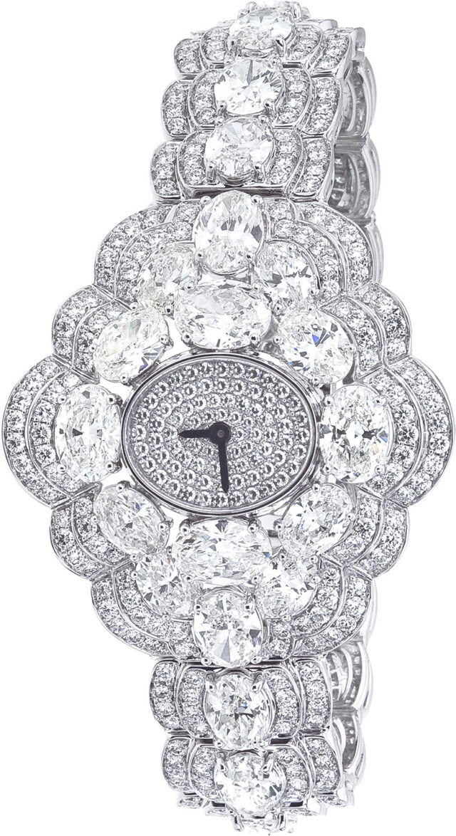 Oval Micropave Watch WT0022