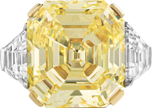 Emerald cut ring r6698