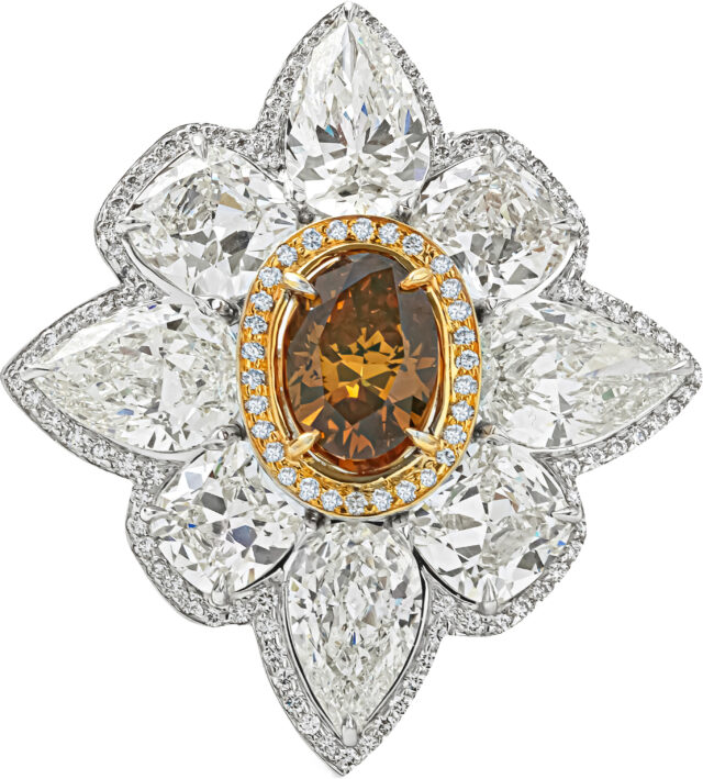 Fancy shape chakra micropave ring r5208 will reshoot