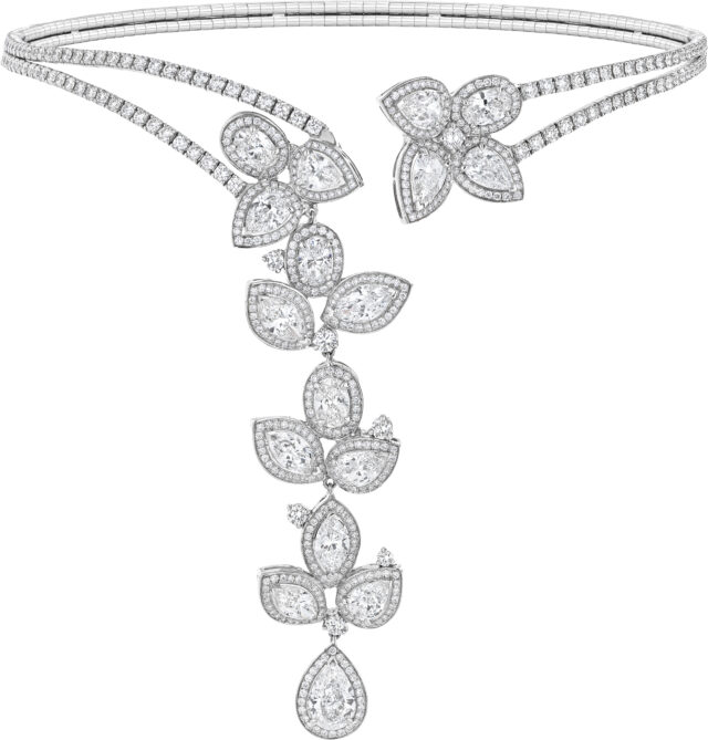 Fancy shape fancy necklace n1670