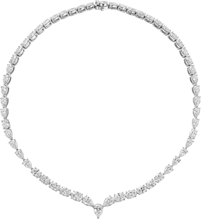 Fancy shape laurie necklace n1702 a