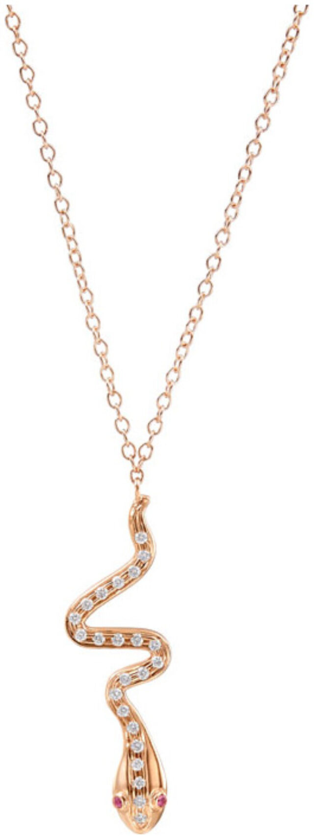 Snake pendant necklace m00556 nr