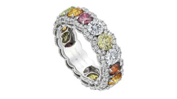 Fancy Color Eternity Band R3939