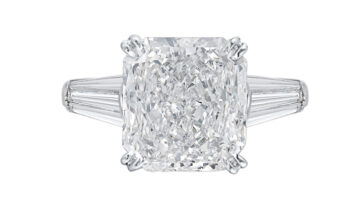 Radiant Ring with Tapered Baguettes R6334